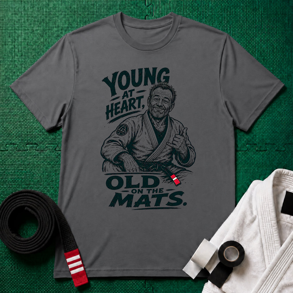 Young at Heart Black Belt T-Shirt