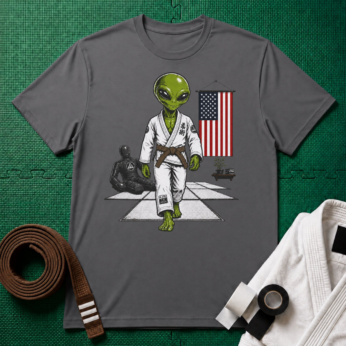 Alien Gym Brown Belt T-Shirt