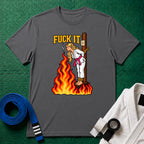 F*ck It T-Shirt (Design 2), Charcoal