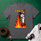 F*ck It T-Shirt (Design 1), Charcoal