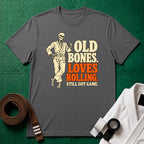 Old Bones T-Shirt in Charcoal