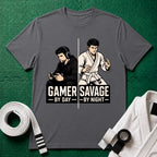Gamer by Day White Belt T-Shirt