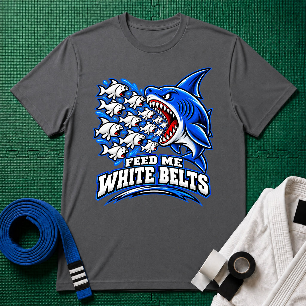 Feed Me Blue Belt T-Shirt