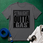 Straight Outta Gas T-Shirt, Charcoal