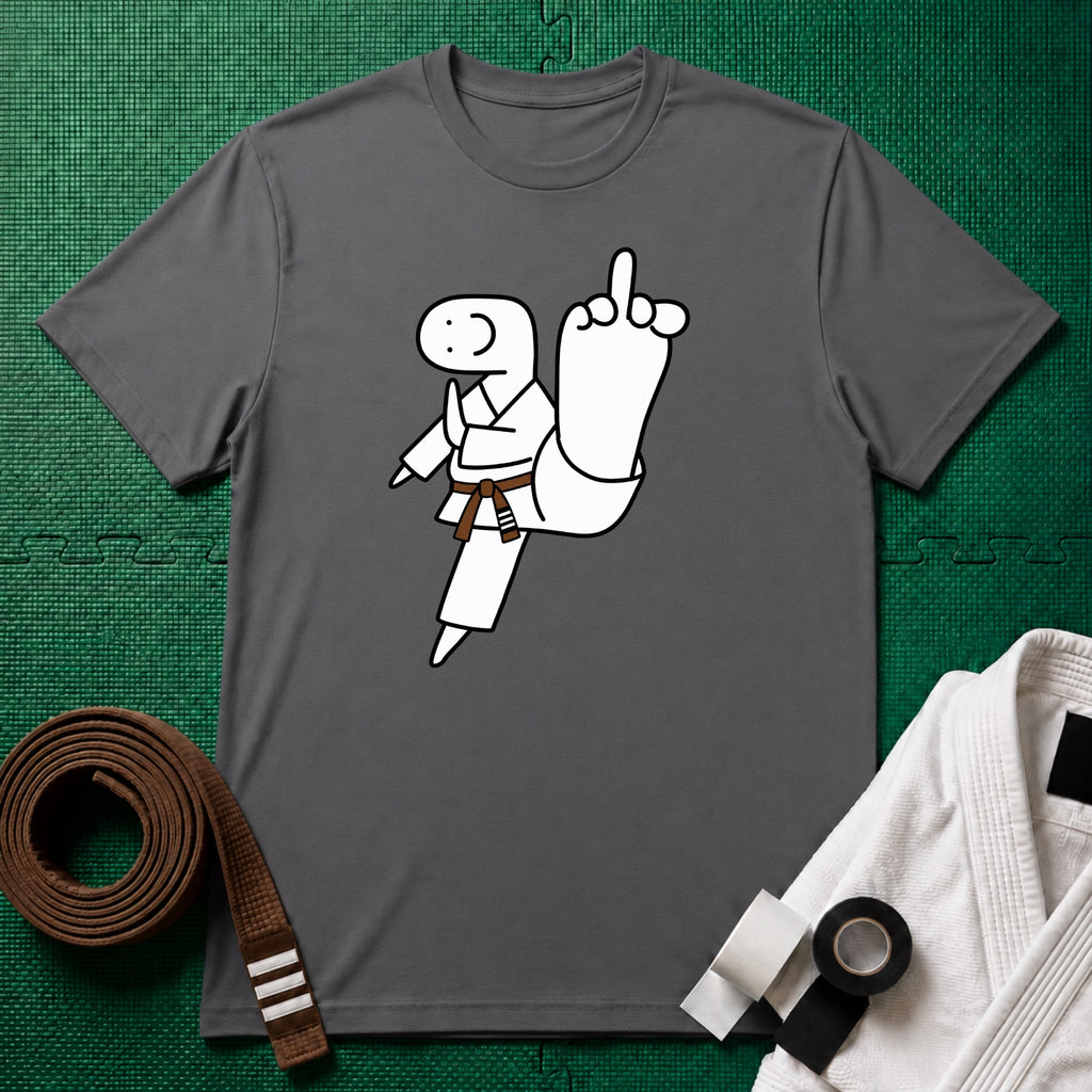 Middle Toe Brown Belt T-Shirt