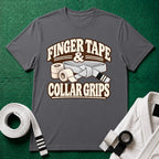 Finger Tape White Belt T-Shirt