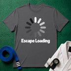 Escape Loading T-Shirt in Charcoal