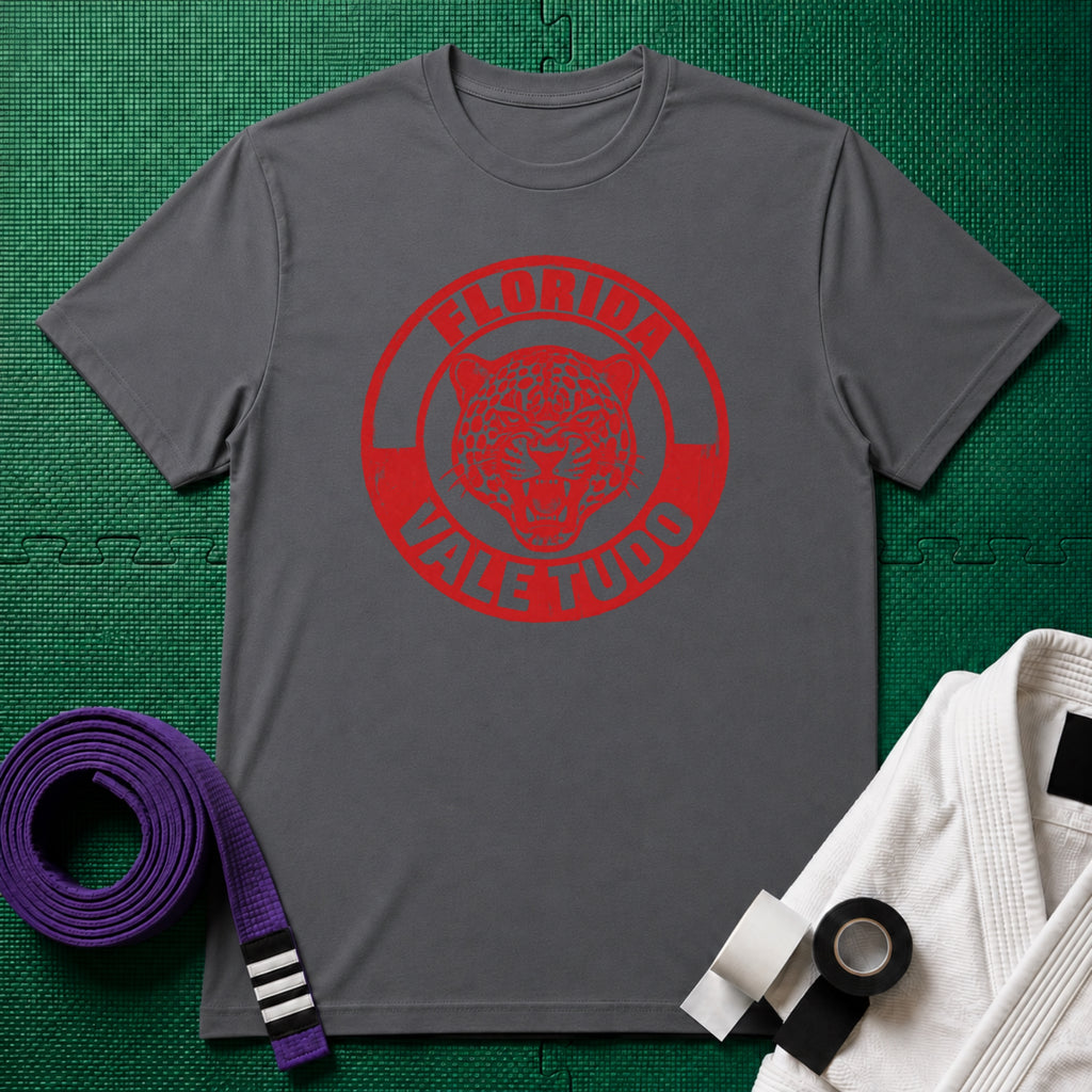 Florida Vale Tudo T-Shirt, Charcoal