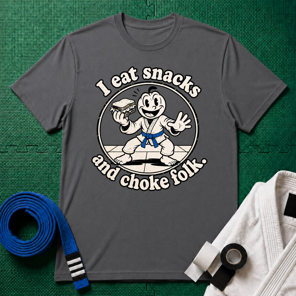 Choke Folk Blue Belt T-Shirt