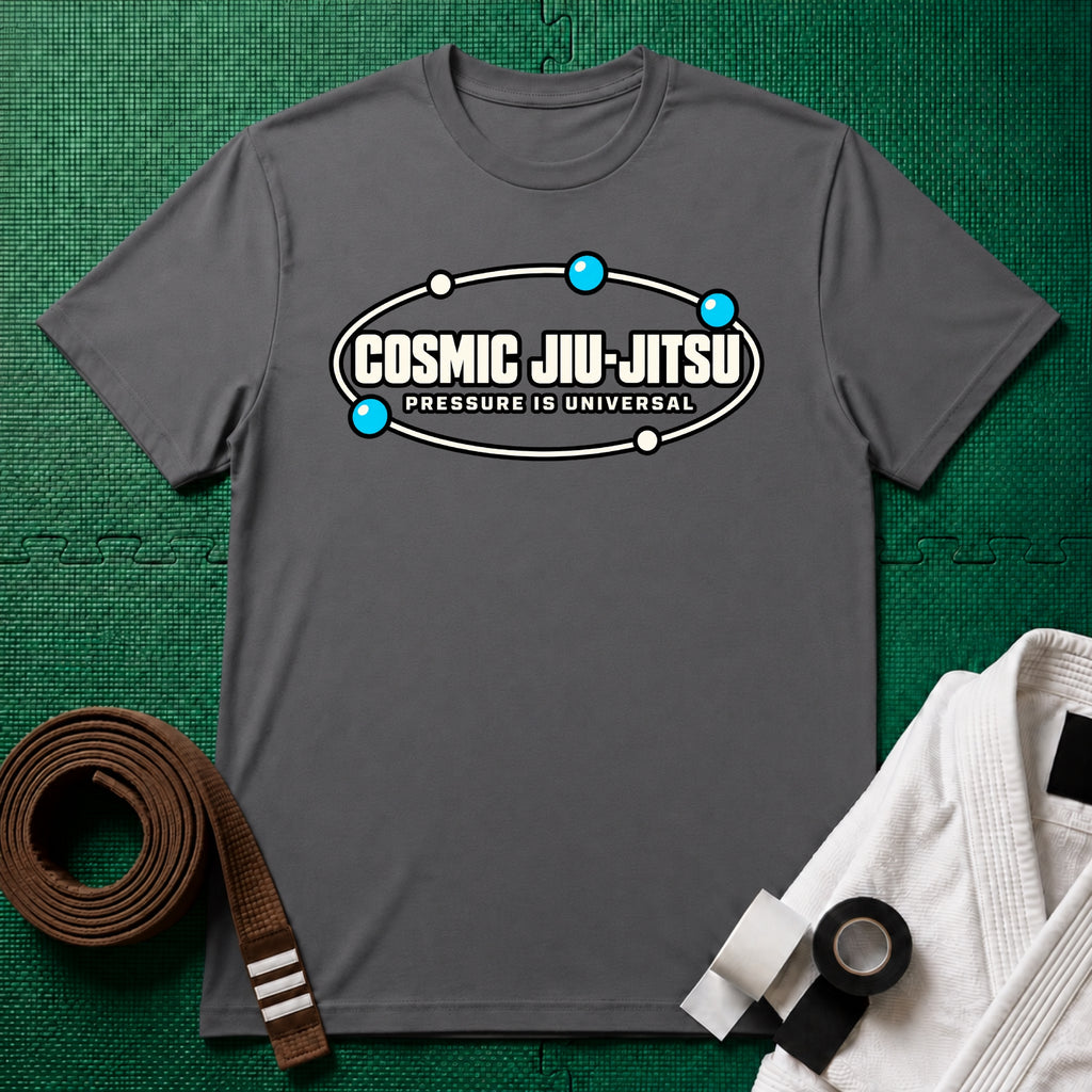 Cosmic Jiu-Jitsu T-Shirt in Charcoal