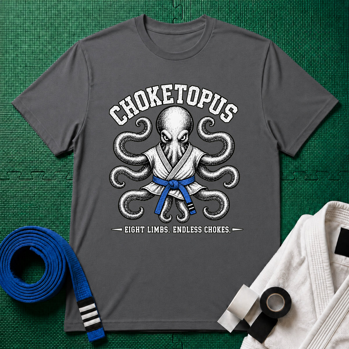 Choketopus Blue Belt T-Shirt