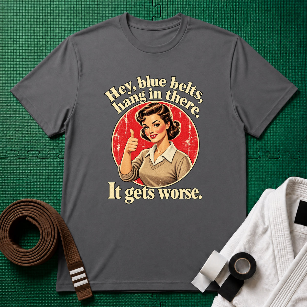Hey Blue Belts T-Shirt