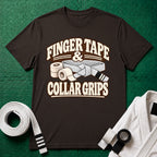 Finger Tape White Belt T-Shirt