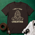 I Only Take Creatine Gorilla T-Shirt, Dark Chocolate