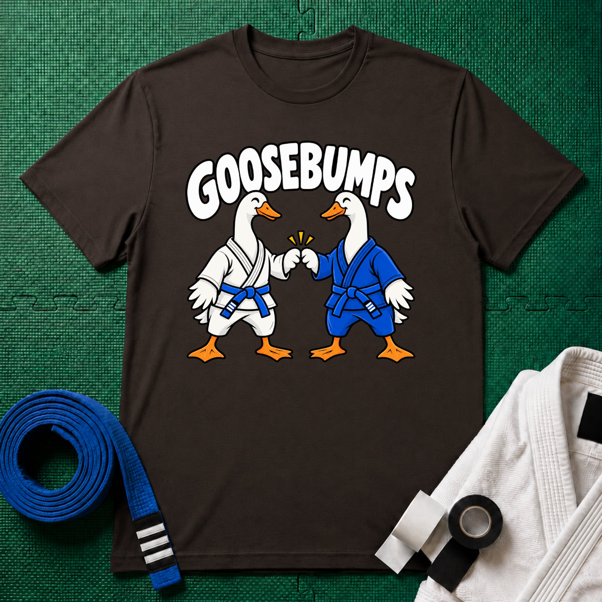 Goosebumps Blue Belt T-Shirt