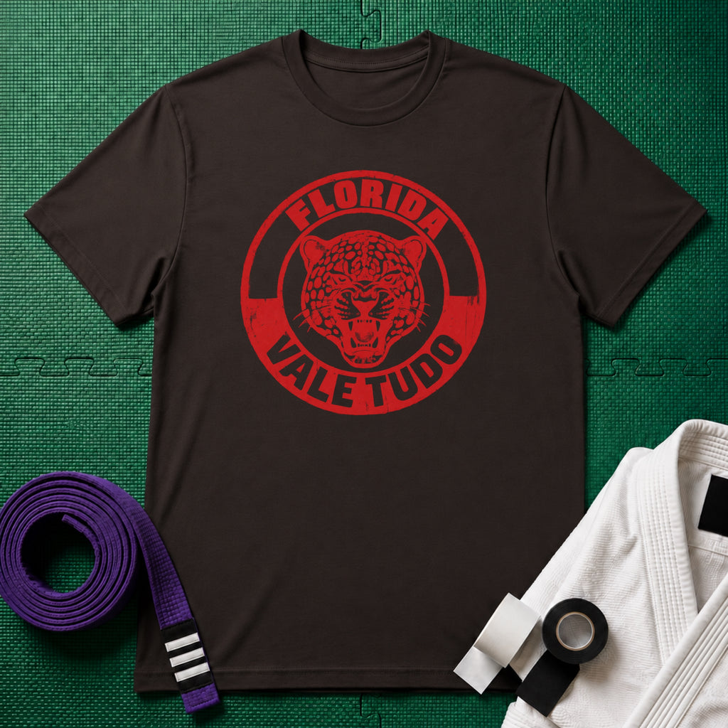 Florida Vale Tudo T-Shirt, Dark Chocolate