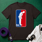 BJJ Man T-Shirt, Dark Chocolate