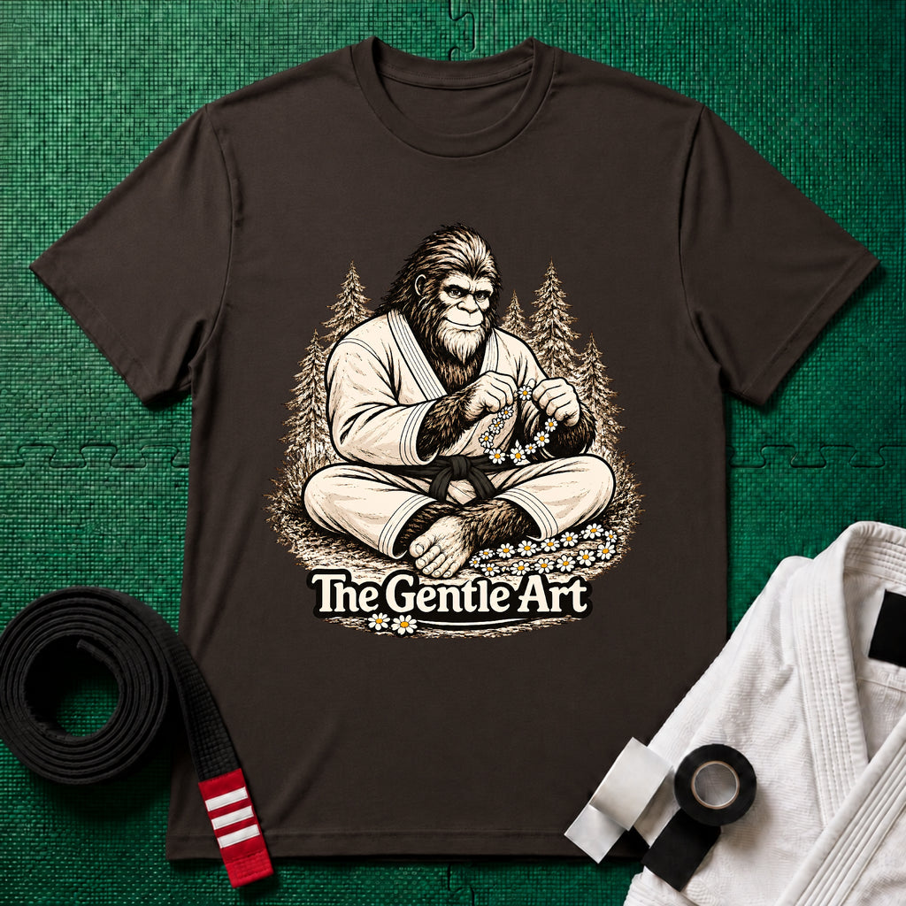Bigfoot Daisy Black Belt T-Shirt