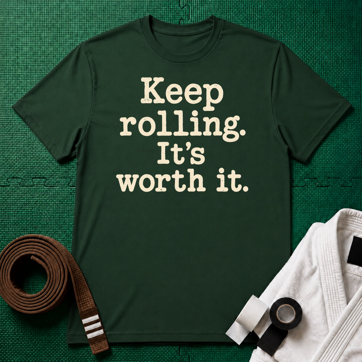 Keep Rolling, It's Worth It Vintage T-Shirt
