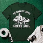 Not to Brag M White Belt T-Shirt