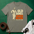 Old Bones T-Shirt in Heather Green