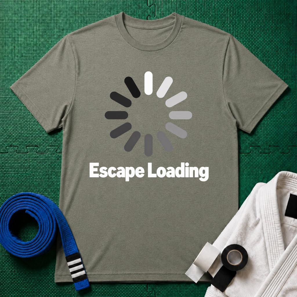 Escape Loading T-Shirt in Heather Green