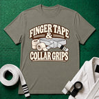 Finger Tape White Belt T-Shirt