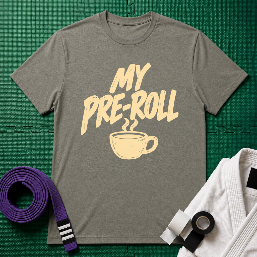 Pre Roll T-Shirt in Heather Green