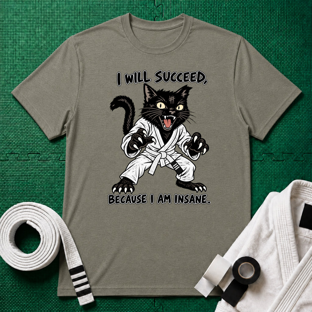 Succeed White Belt T-Shirt