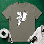 Middle Toe White Belt T-Shirt