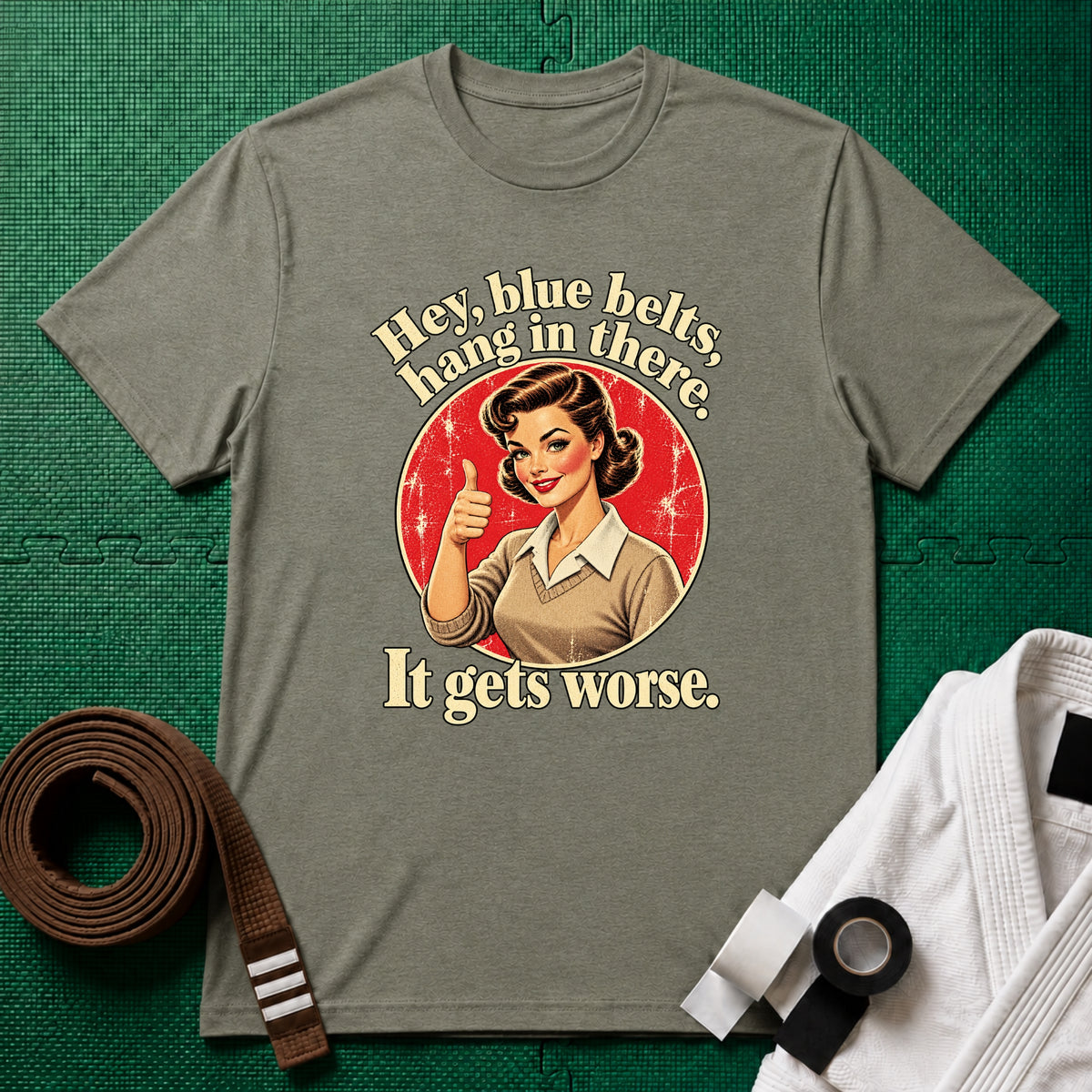 Hey Blue Belts T-Shirt
