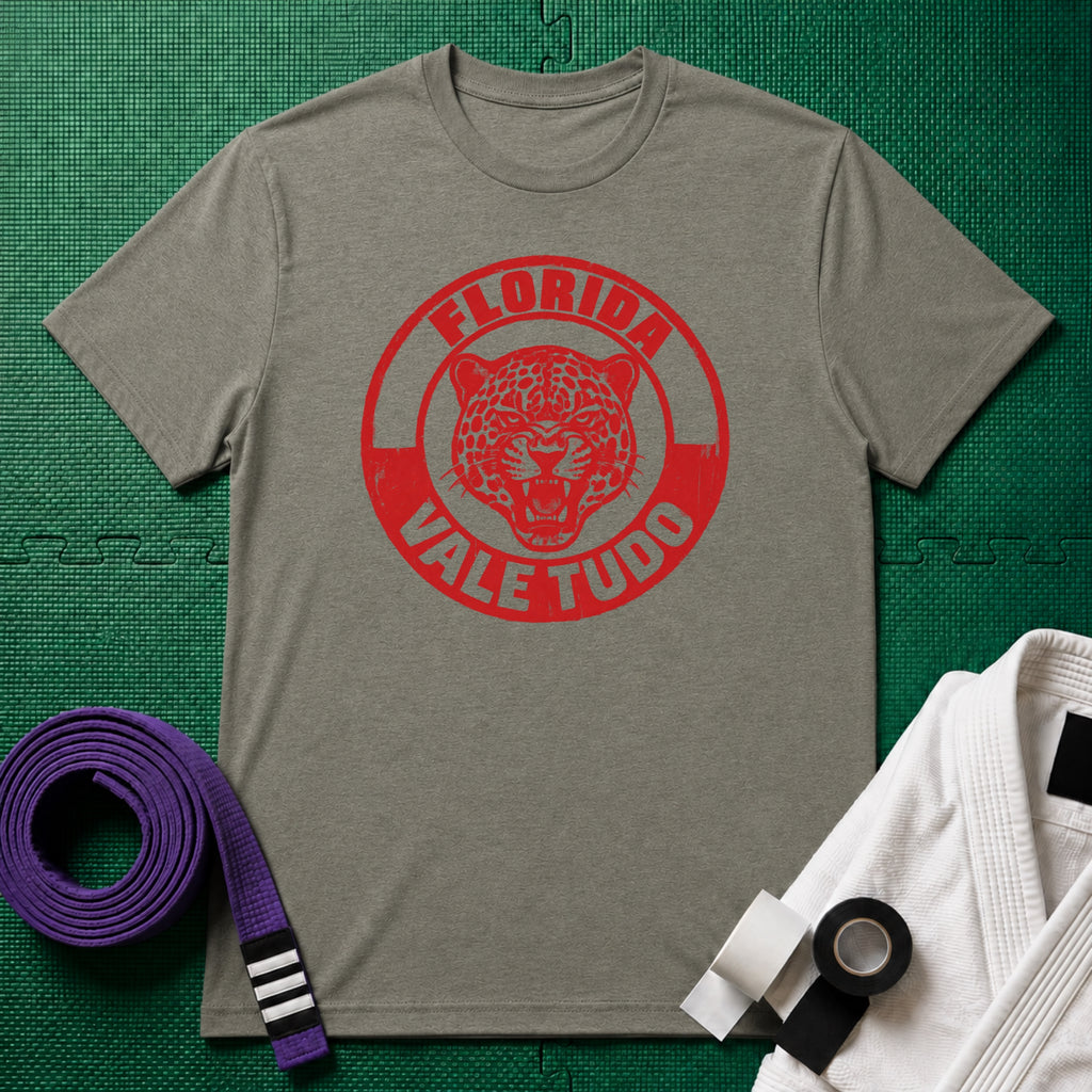 Florida Vale Tudo T-Shirt, Heather Green