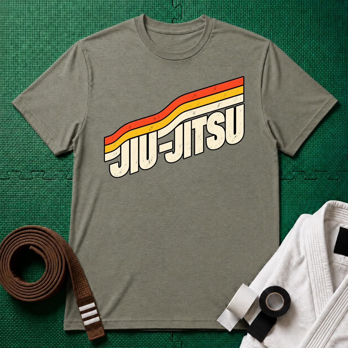 Retro Jiu-Jitsu T-Shirt