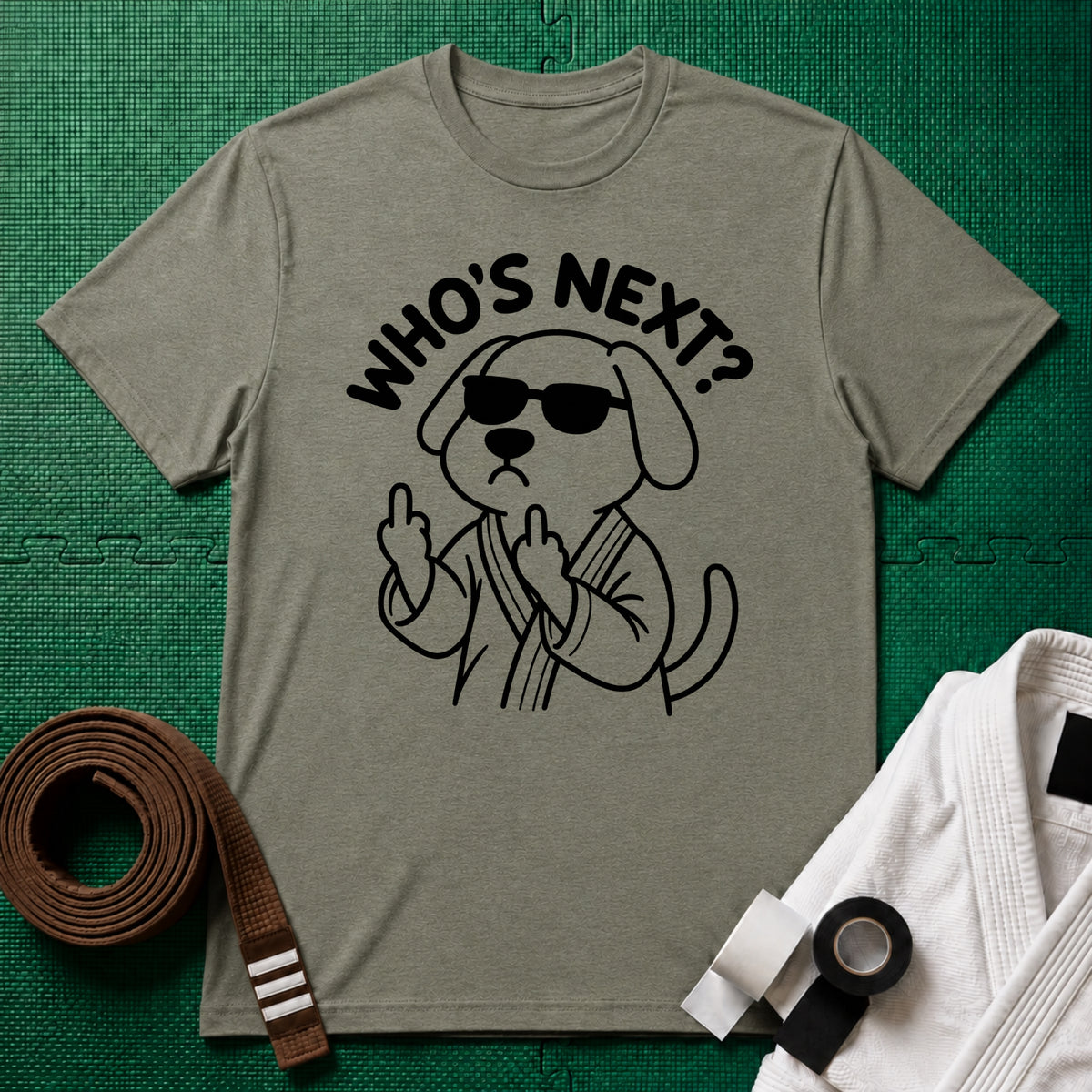 Who's Next T-Shirt, Heather Green