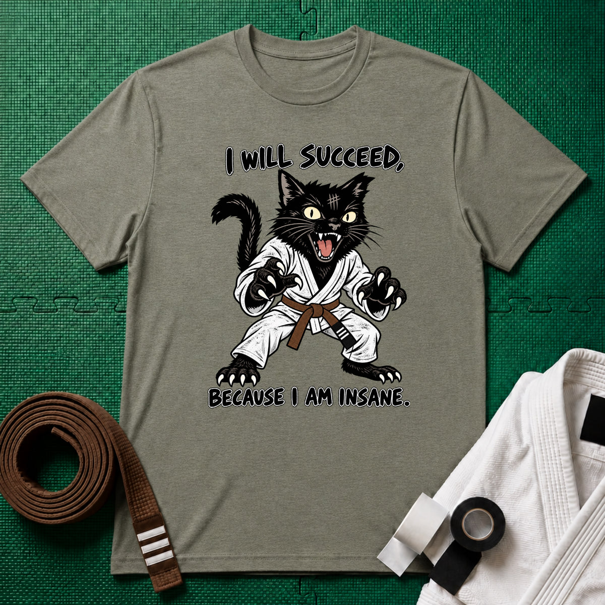 Succeed Brown Belt T-Shirt
