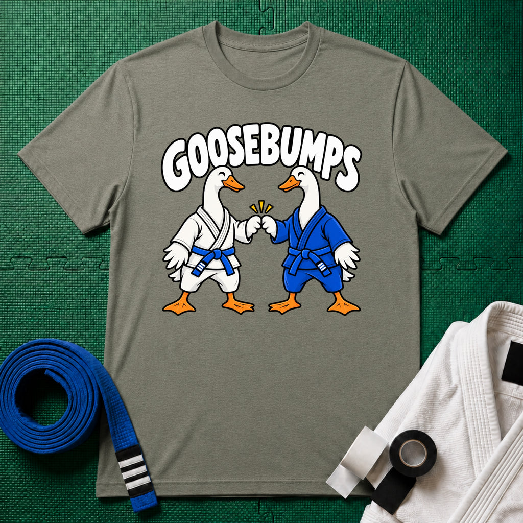 Goosebumps Blue Belt T-Shirt