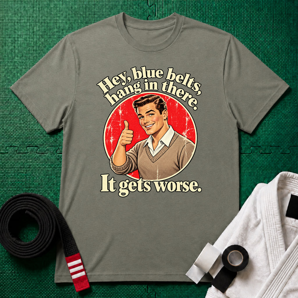 Hey Blue Belts T-Shirt
