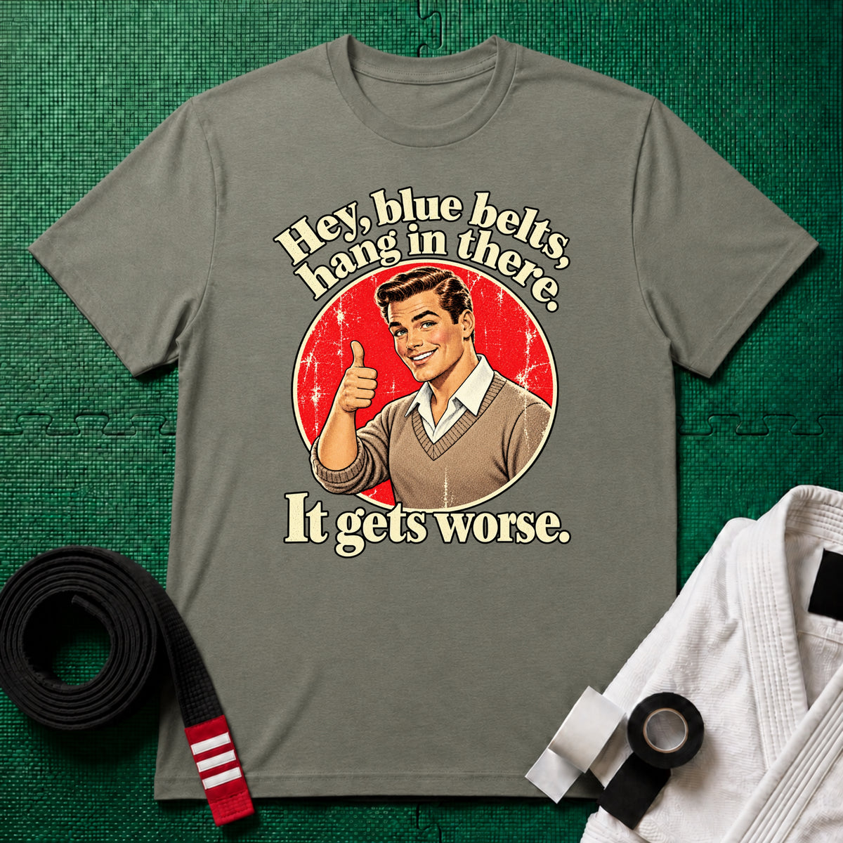Hey Blue Belts T-Shirt