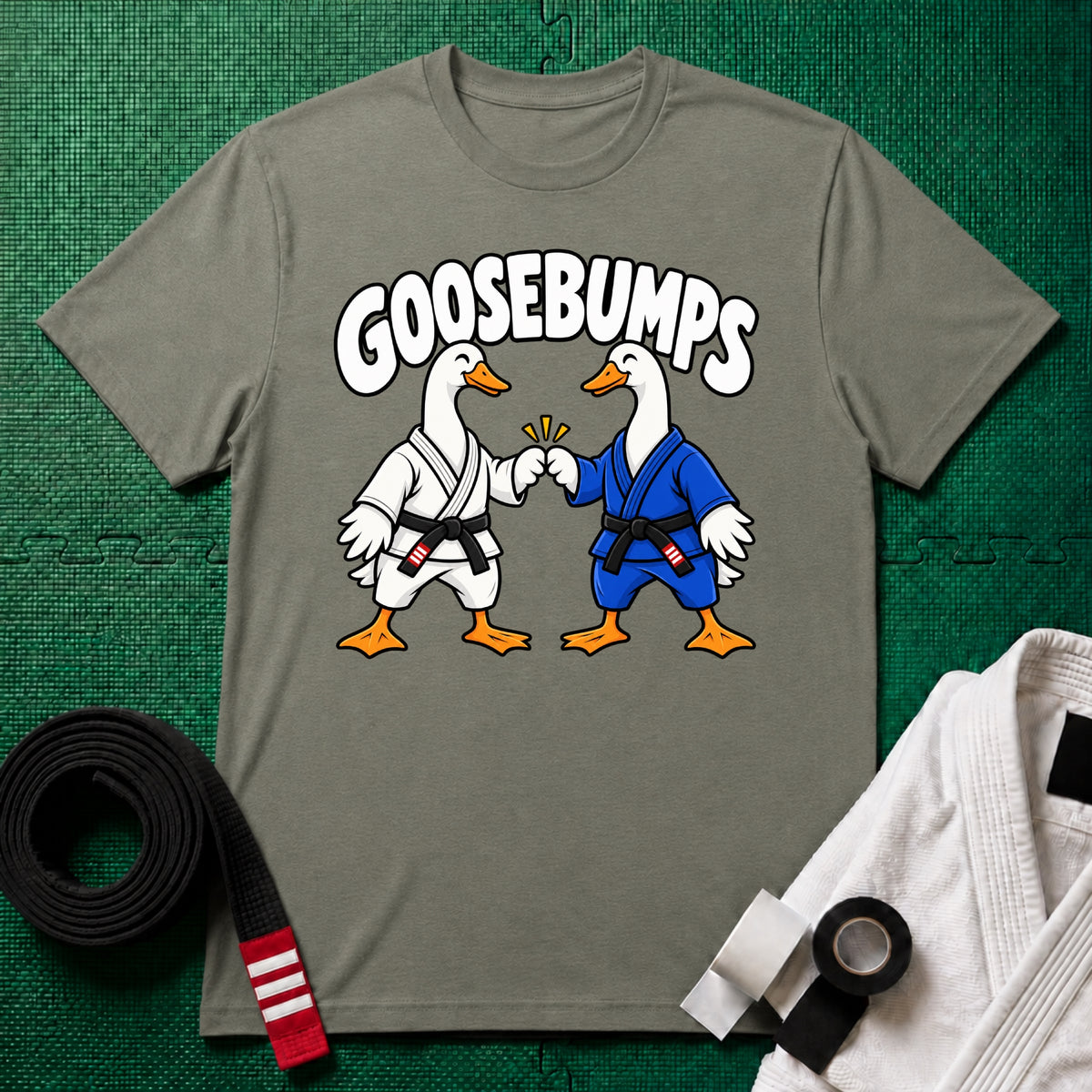 Goosebumps Black Belt T-Shirt