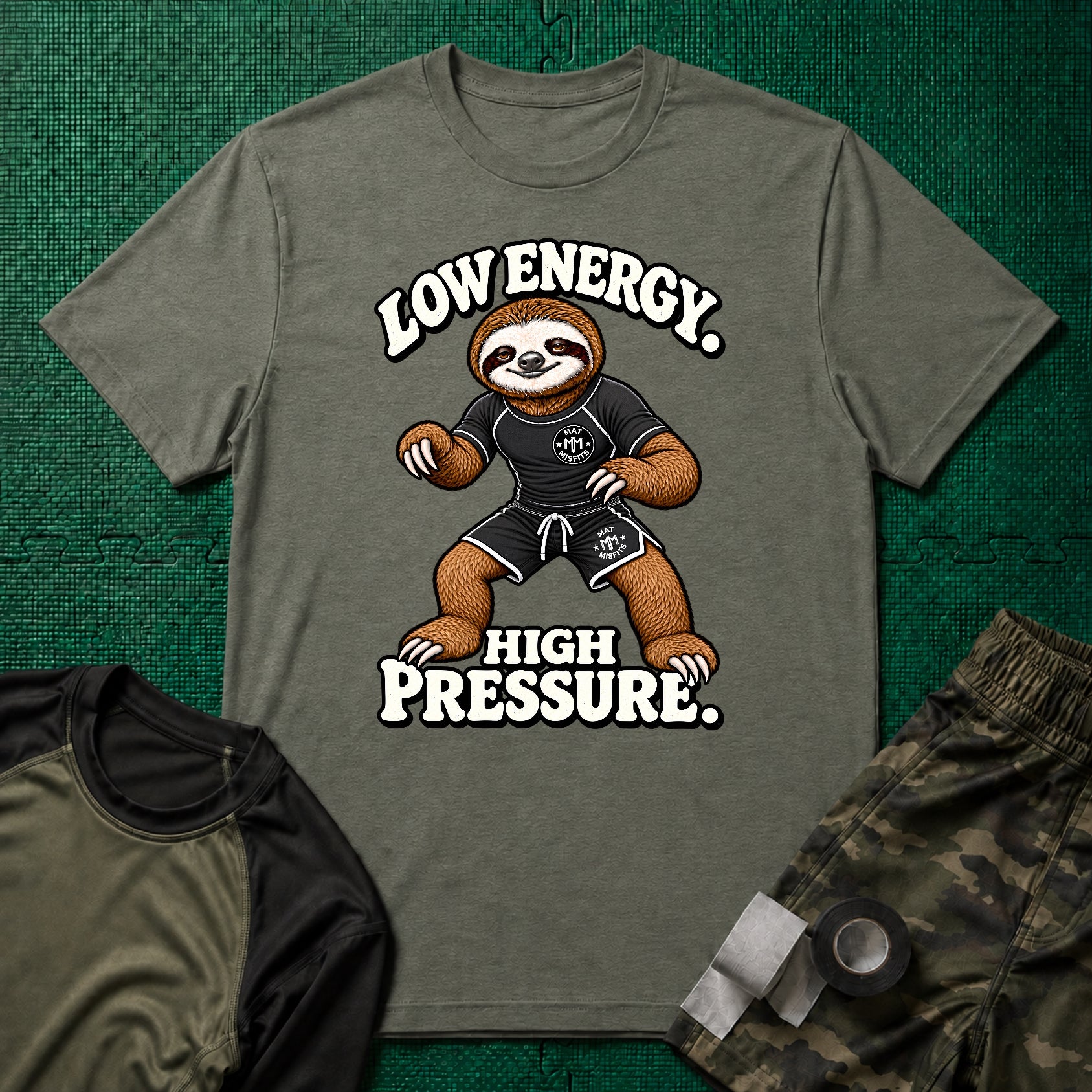 Low Energy Sloth No Gi T-Shirt