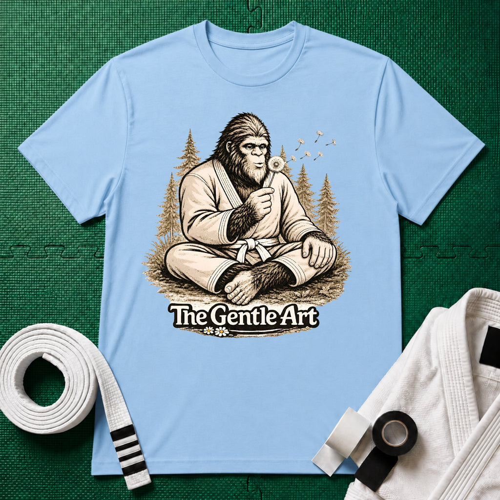 Bigfoot Dandelion White Belt T-Shirt