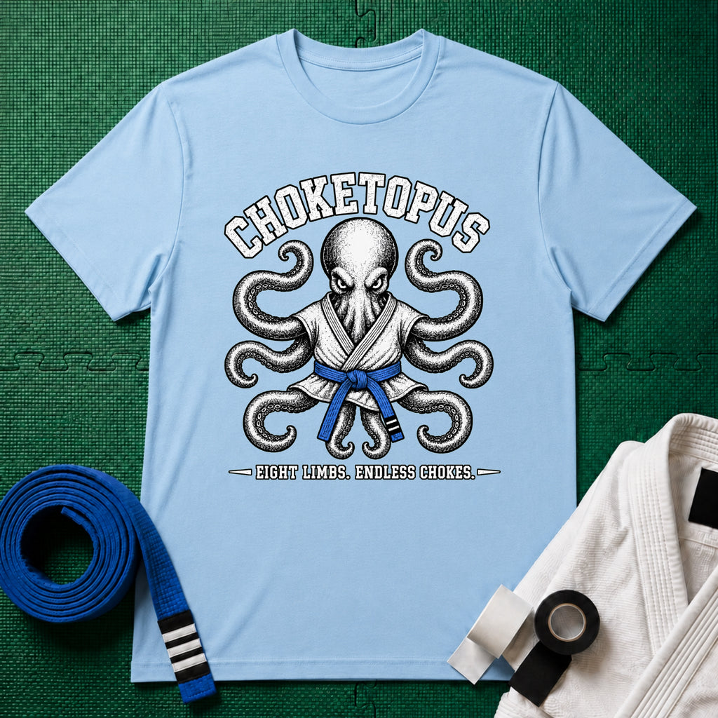 Choketopus Blue Belt T-Shirt