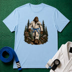 Bigfoot Forest Blue Belt T-Shirt