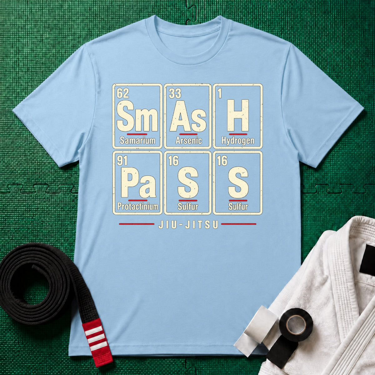 Smash Pass T-Shirt in Light Blue