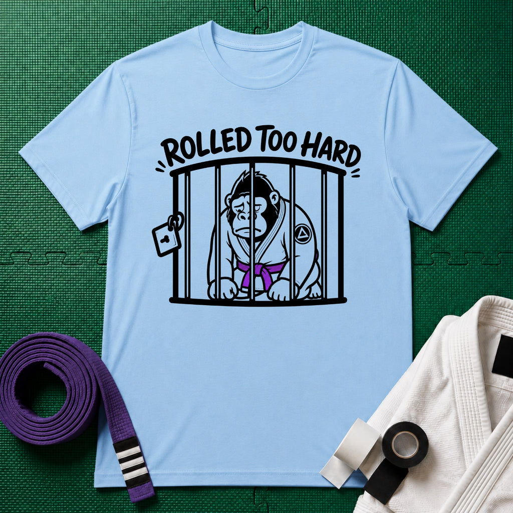 Rolled too Hard Purple Belt T-Shirt