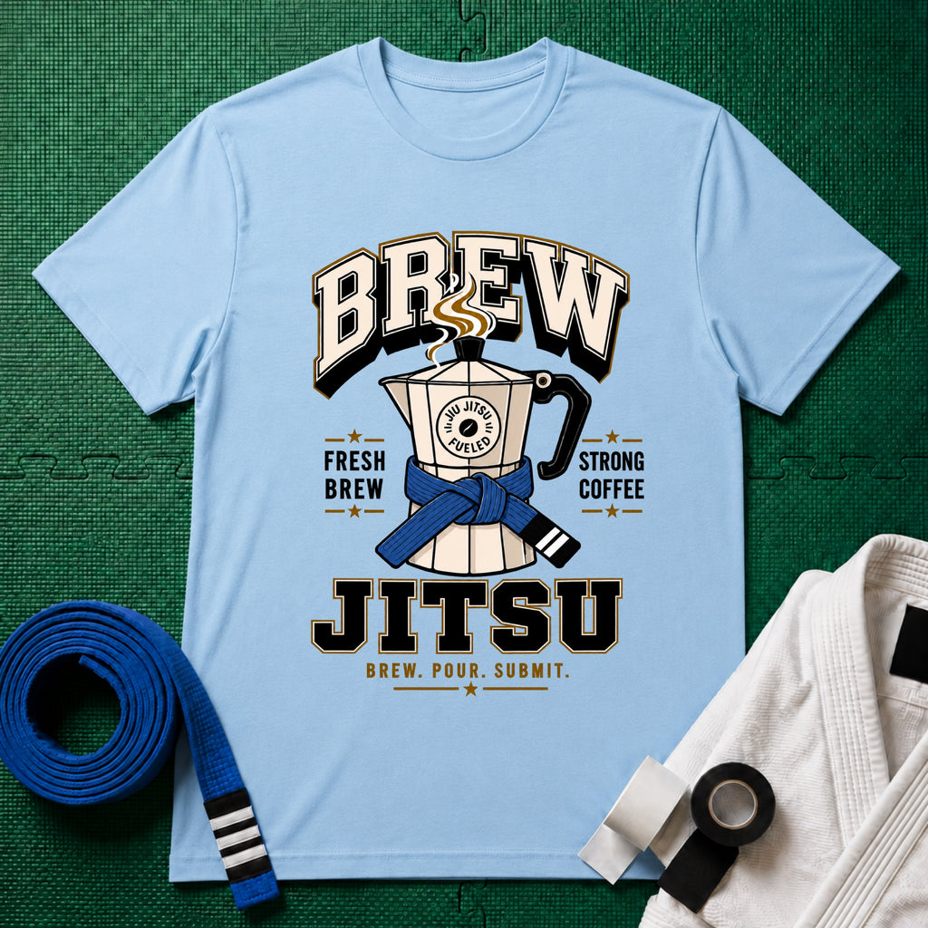 Brew Jitsu Blue belts T-Shirt