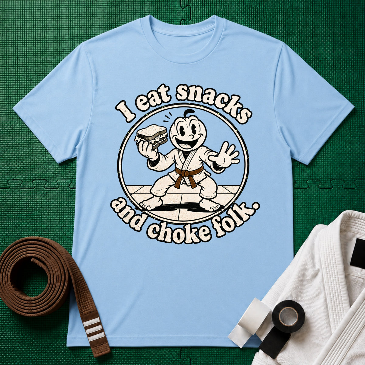 Choke Folk Brown Belt T-Shirt