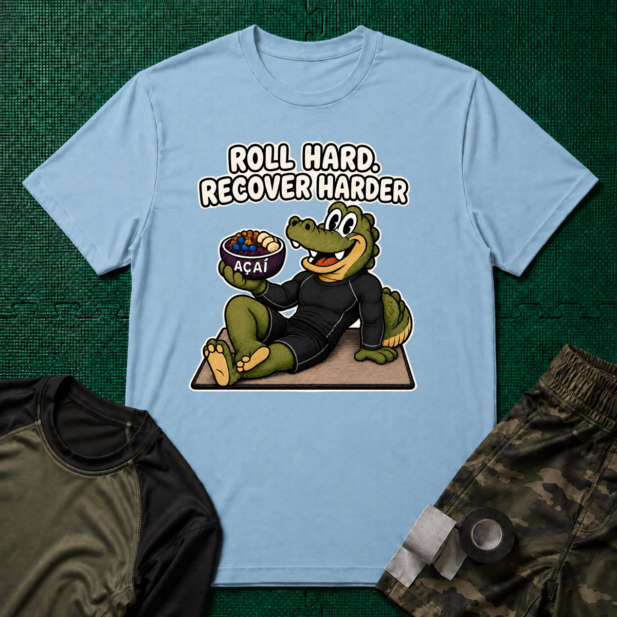 Roll Hard No Gi T-Shirt