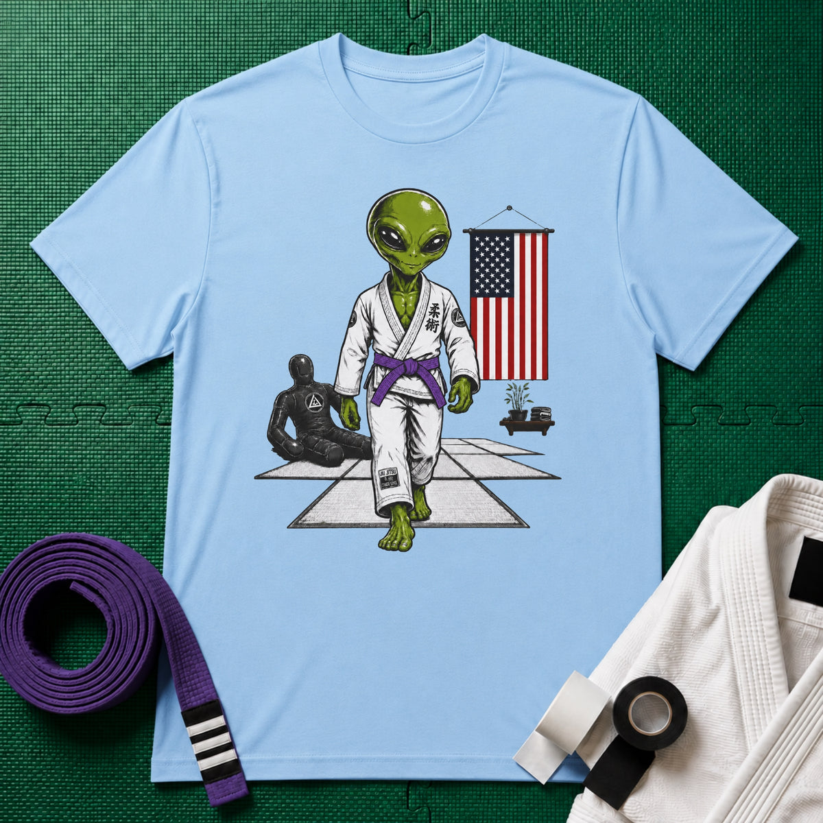 Alien Gym Purple Belt T-Shirt
