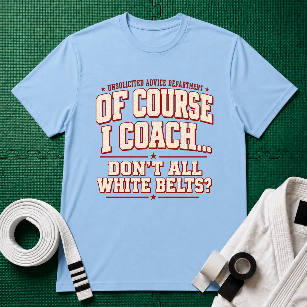 Coach White Belt T-Shirt
